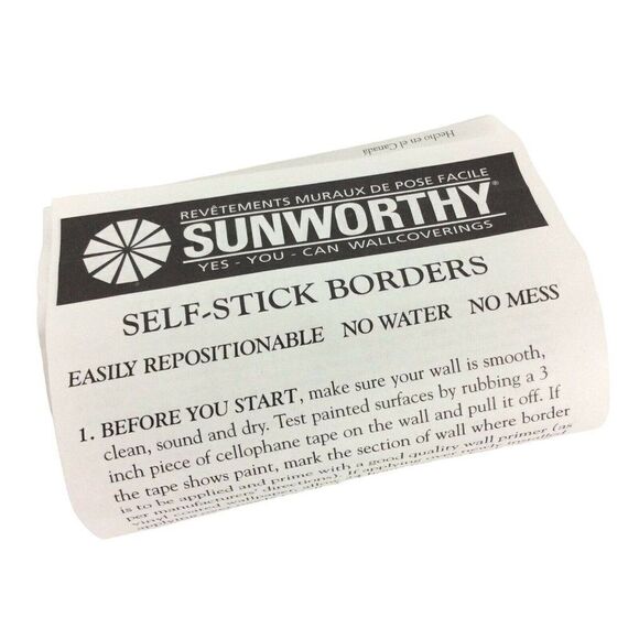 Disney Wallpaper Border Pooh Piglet Pajamas Sleepy 2 Rolls Self Stick Sunworthy - Picture 4 of 4